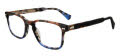 John Varvatos VJV433 Blue (0BLE) Eyeglasses - Color Image