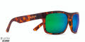Kaenon Burnet XL Matte Tortoise-Gun / Glass Ultra Plus Coastal Green Lens (036MEMEGN GUCG) Sunglasses - Color Image