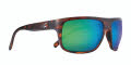 Kaenon Silverwood Matte Tortoise-Gunmetal / Ultra Coastal Green Lens (060MEMEGN UGRN) Sunglasses - Color Image