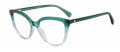 Kate Spade Hana Green Blue (3UK) Eyeglasses - Color Image
