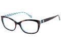 Kate Spade Arabel Havana Pattern Green (02NL) Eyeglasses - Color Image