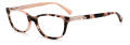 Kate Spade Hazen Pink Havana (0HT8) Eyeglasses - Color Image