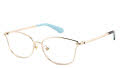 Kate Spade Lowri/F - Alternate Fit Dark Havana (0086) Eyeglasses - Color Image