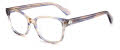 Kate Spade Reilly/G Blue Grey Horn (03XJ) Eyeglasses - Color Image