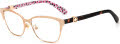 Kate Spade Audrina/G Pink (035J) Eyeglasses - Color Image