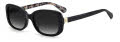Kate Spade Dionna/S Black / Gray Sf Polarized (0807/WJ) Sunglasses - Color Image