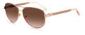 Kate Spade Fara/S Red Gold / Brown Pink Gradient (0AU2/M2) Sunglasses - Color Image