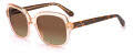 Kate Spade Babbette/G/S Pink / Brown Gradient (035J/HA) Sunglasses - Color Image