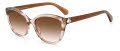 Kate Spade Hensley/G/S Beige Horn / Brown Pink Gradient (0HR3/M2) Sunglasses - Color Image