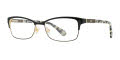 Kate Spade Laurianne Black Havana (0WR7) Eyeglasses - Color Image
