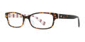 Kate Spade Lucyann 2 Havana Pattern (02VM) Eyeglasses - Color Image