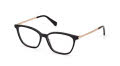 Kenneth Cole KC0956 Shiny Black / Shiny Pale Gold (001) Eyeglasses - Color Image