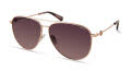 Kenneth Cole KC7270 Shiny Rose Gold / Gradient Bordeaux (28T) Sunglasses - Color Image