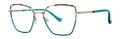 Kensie Bewitch Aqua Gradient  Eyeglasses - Color Image