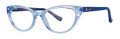 Kensie Girl Fairy Blue Eyeglasses - Color Image