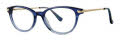 Kensie Girl Hoodie Navy Eyeglasses - Color Image