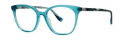 Kensie Beloved Caribbean Blue Eyeglasses - Color Image