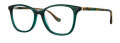 Kensie Elaborate Emerald Eyeglasses - Color Image