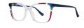 Kensie Fireworks Indigo Pearl Eyeglasses - Color Image