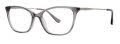 Kensie Milestone Crystal Grey Eyeglasses - Color Image