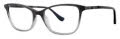 Kensie Breathtaking Black (BK) Eyeglasses - Color Image