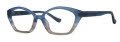 Kensie Entice Blue Eyeglasses - Color Image