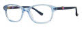 Kensie Girl Humor Sky Eyeglasses - Color Image