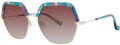 Kensie Feel Pretty Mermaid Marble Sunglasses - Color Image