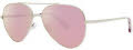 Kensie Stay Classy Purple Mirror Sunglasses - Color Image