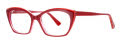 Lafont Gracieuse Red (6111) Eyeglasses - Color Image