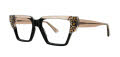 Lafont Inouie Black (100) Eyeglasses - Color Image