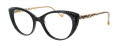 Lafont Lana Black (100S) Eyeglasses - Color Image