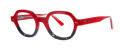 Lafont Lesson Red (6117) Eyeglasses - Color Image