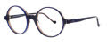 Lafont Litterature Blue (3168) Eyeglasses - Color Image