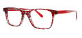 Lafont Logo Red (6097) Eyeglasses - Color Image