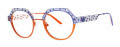 Lafont Manon Blue (3743) Eyeglasses - Color Image