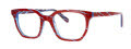 Lafont Max Red (6122) Eyeglasses - Color Image