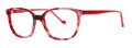 Lafont Melody Red (6116) Eyeglasses - Color Image