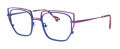 Lafont Nora Blue (7733) Eyeglasses - Color Image