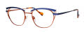 Lafont Officielle Blue (3756) Eyeglasses - Color Image