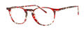 Lafont Socrate Red (6126) Eyeglasses - Color Image