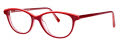 Lafont Jasmin Red (6111) Eyeglasses - Color Image
