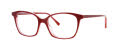 Lafont Jouvence Red (6111) Eyeglasses - Color Image