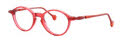 Lafont Kids Tobogan Red (6044) Eyeglasses - Color Image