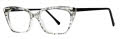 Lafont Issy & La Office Black (1090) Eyeglasses - Color Image