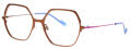 Lafont Issy & La One-Step Brown (5536) Eyeglasses - Color Image