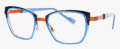 Lafont Issy & La Otillie Orange (8512) Eyeglasses - Color Image