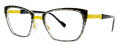 Lafont Issy & La Otillie Yellow (8513) Eyeglasses - Color Image