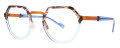Lafont Issy & La Outsider Orange (8514) Eyeglasses - Color Image