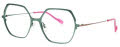 Lafont Issy & La One-Step Green (4512) Eyeglasses - Color Image